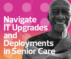 Senior Care landing page