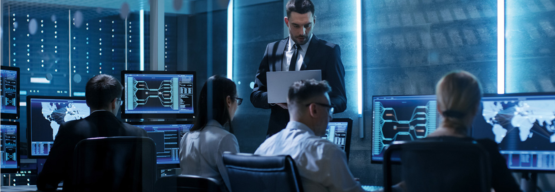 a team of security experts